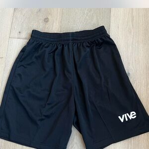Vive Women's Black Athletic Shorts